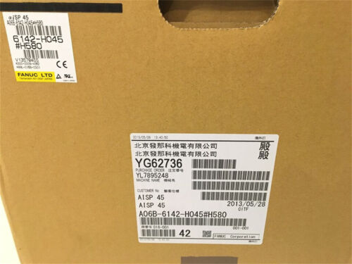 1PC New In Box FANUC A06B-6142-H045#H580 Servo Drive Via DHL