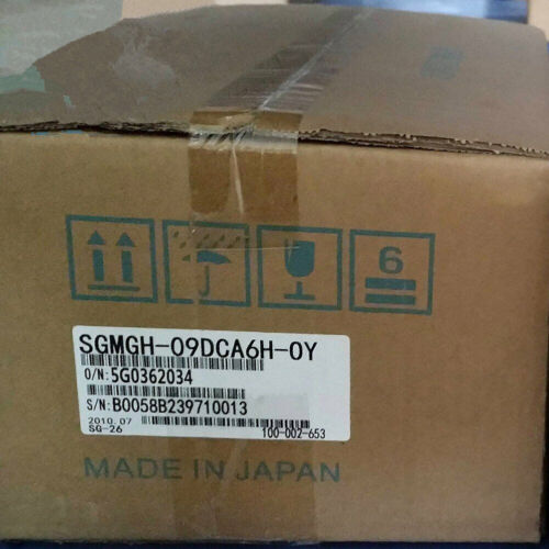 1PC New Yaskawa SGMGH-09DCA6H-OY Servo Motor SGMGH09DCA6HOY Via Fedex/DHL