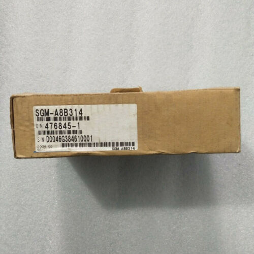 1 STÜCK Neuer Yaskawa SGM-A8B314 Servomotor SGMA8B314 Schnelle Lieferung Ein Jahr Garantie
