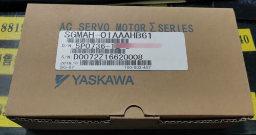 1PC Neue Yaskawa SGMAH-01AAAHB61 Servo Motor SGMAH01AAAHB61 Über Fedex/DHL