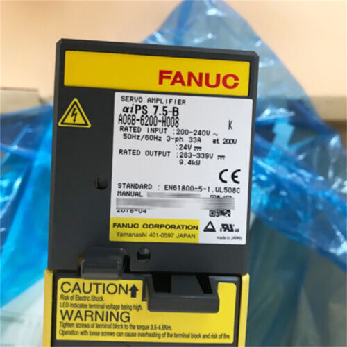 1PC Neuer FANUC A06B-6200-H008 Servoantrieb A06B6200H008 Über DHL/Fedex