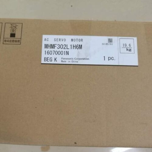 100% جديد في الصندوق MHMF302L1H6M محرك سيرفو يعمل بالتيار المتردد من باناسونيك عبر Fedex ضمان لمدة سنة واحدة