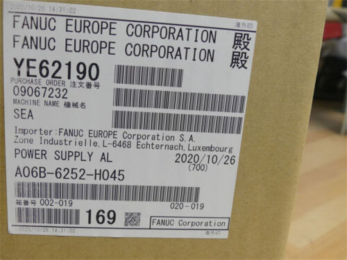 1PC New In Box FANUC A06B-6252-H045 Servo Drive A06B6252H045 Via DHL