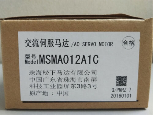 1PC New MSMA012A1C Servo Motor Expedited Ship One Year Warranty