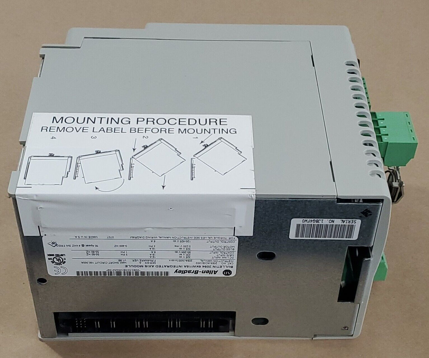 وحدة المحور الجديدة ألين برادلي 2094-AM03-S