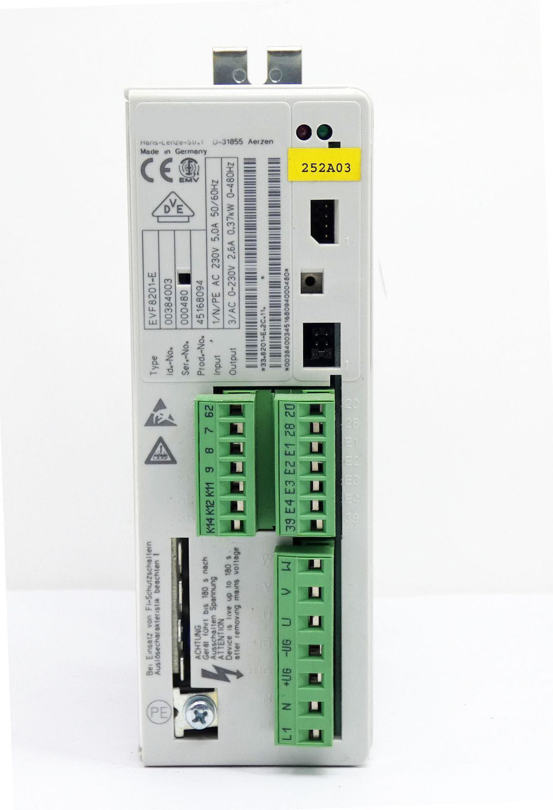 New LENZE EVF8201-E Inverter