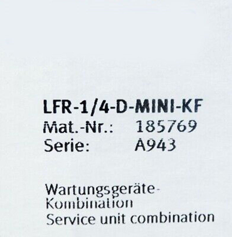 New Festo LFR-1/4-D-MINI-KF Fast Ship