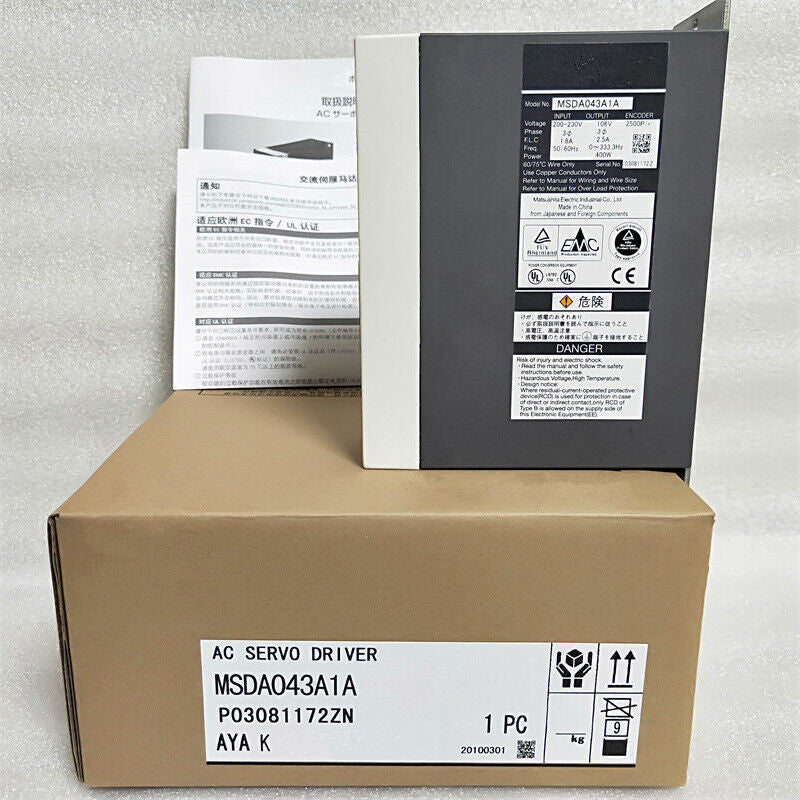 New Panas MSDA043A1A AC Servo Drive Fast Ship