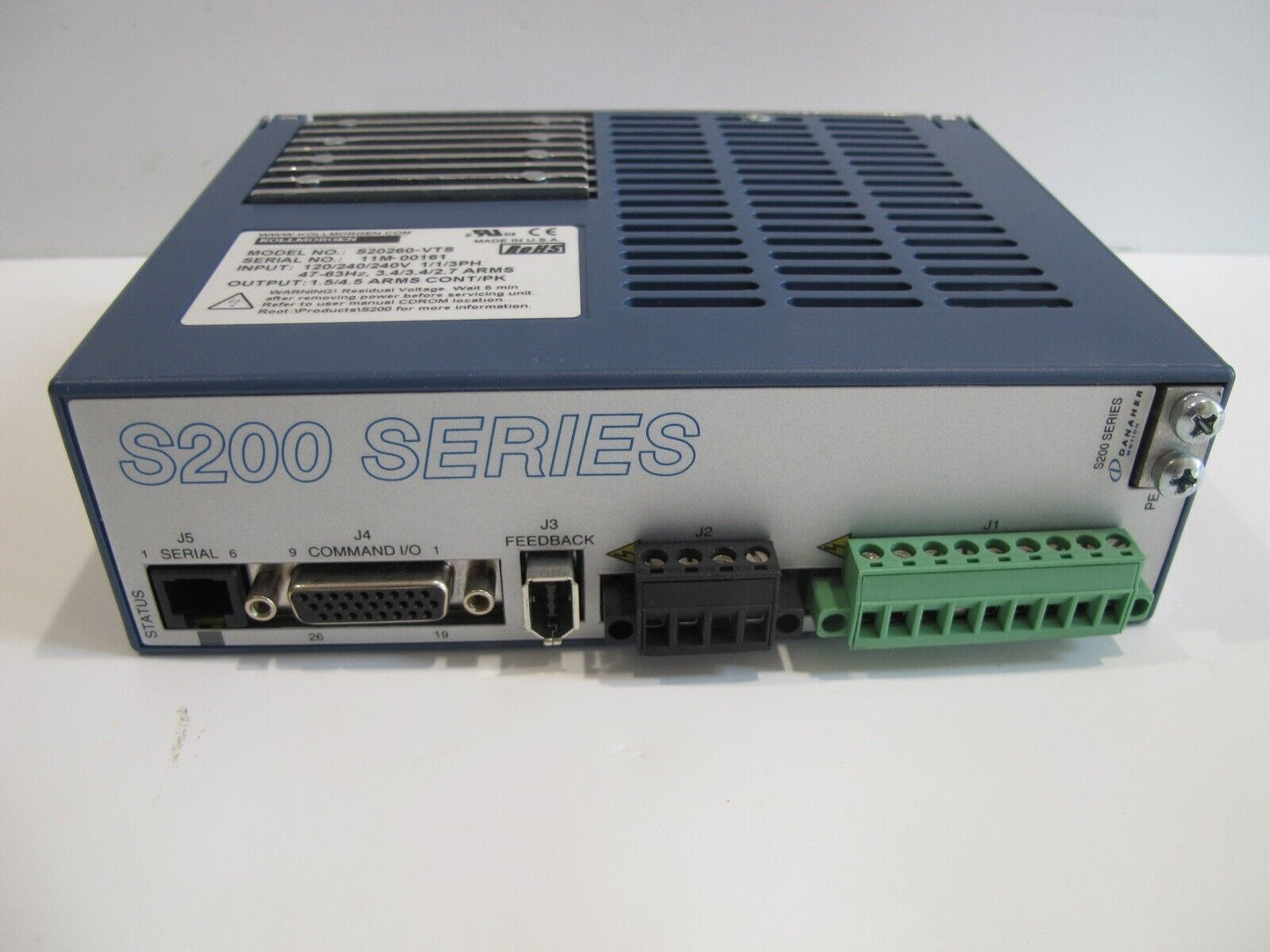 محرك سيرفو Kollmorgen S20260-VTS الجديد