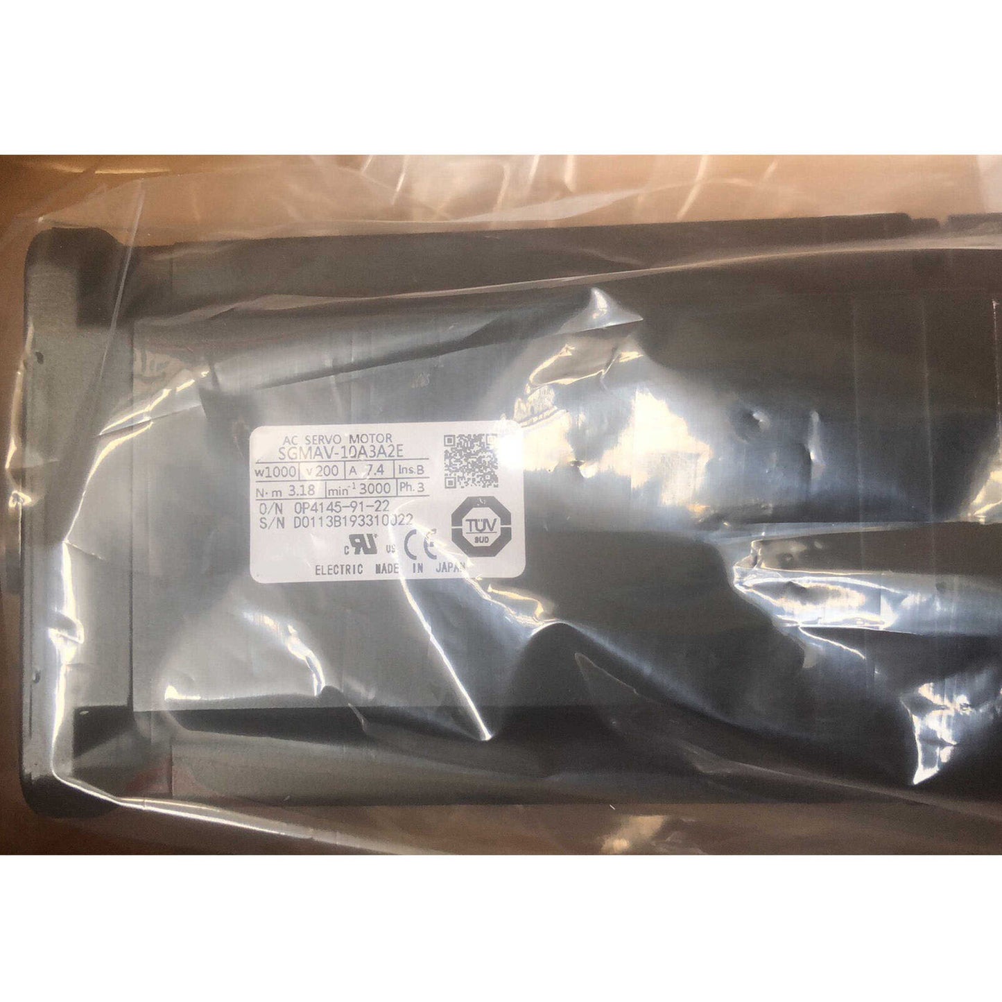 New Yaskawa SGMAV-10A3A2E Servo Motor Fast Ship