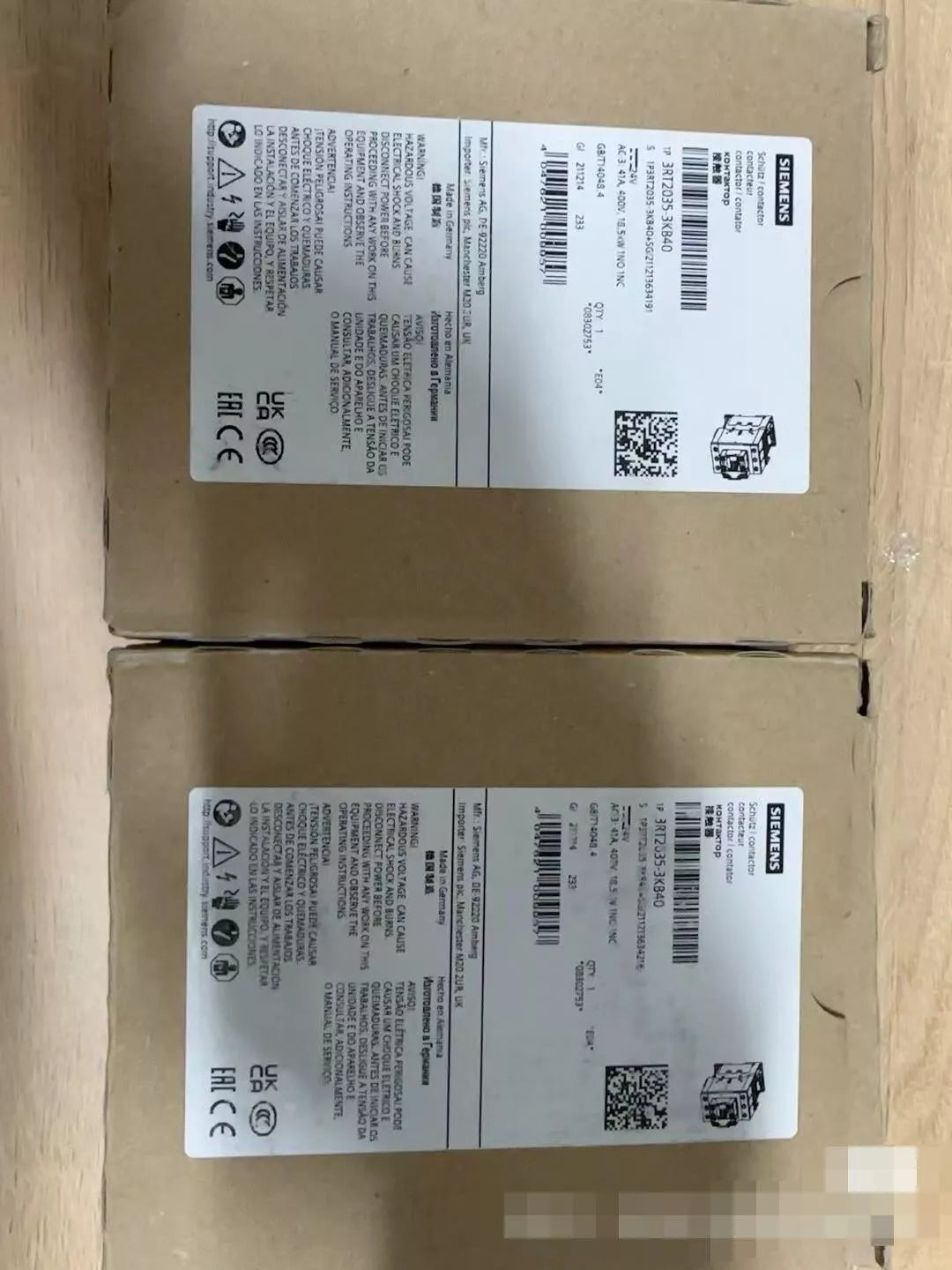 New 3Rt2035-3Kb40 Contactor by DHL or FedEx #V3nx Ch Business