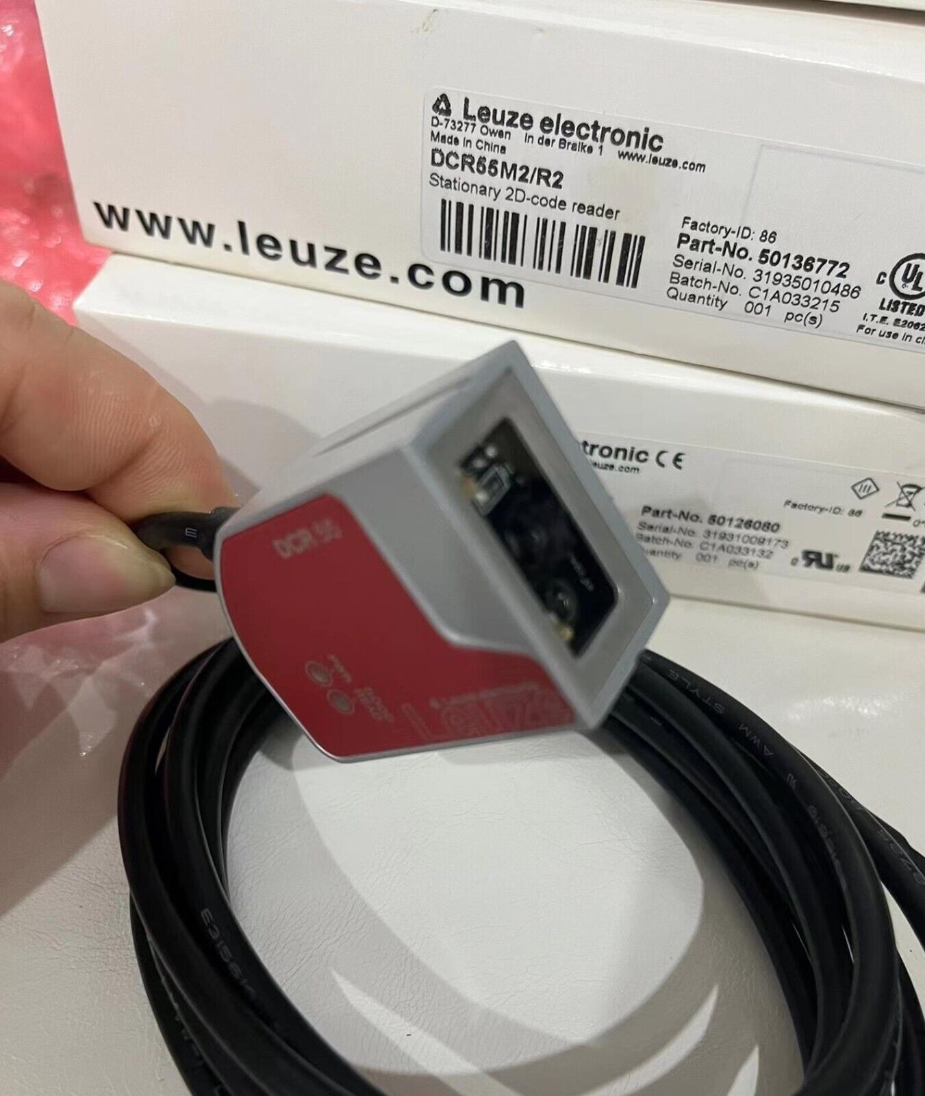 New Dcr55m2/R2 50136772 Code Scanner by DHL or FedEx #V6rw Ch Business