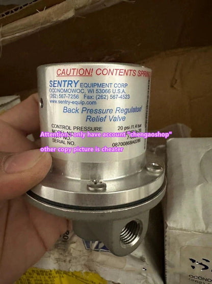 New Bprva-20 Backpressure Valve by FedEx or DHL #N361f Yf Online