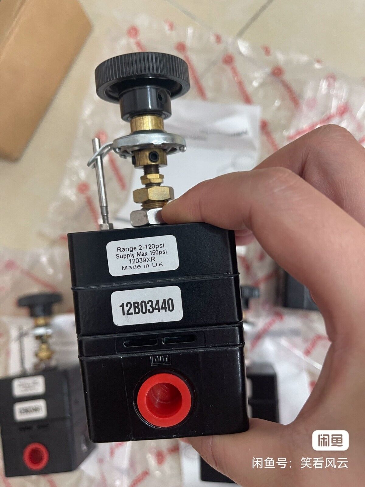 1 Pc New Norgren 12039Xr by DHL or FedEx #B269r Cl Online