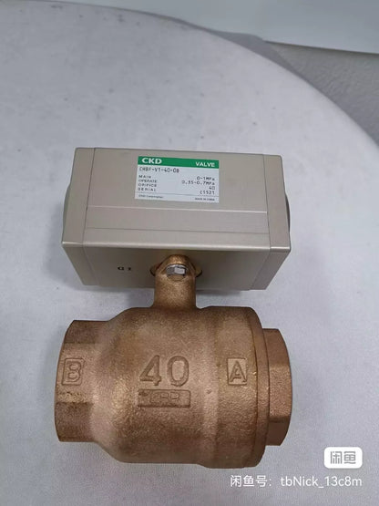 1 Pc New-Open-Box Chbf-V1-40-0B Ball Valve by DHL or FedEx #B6819 Cl Direct