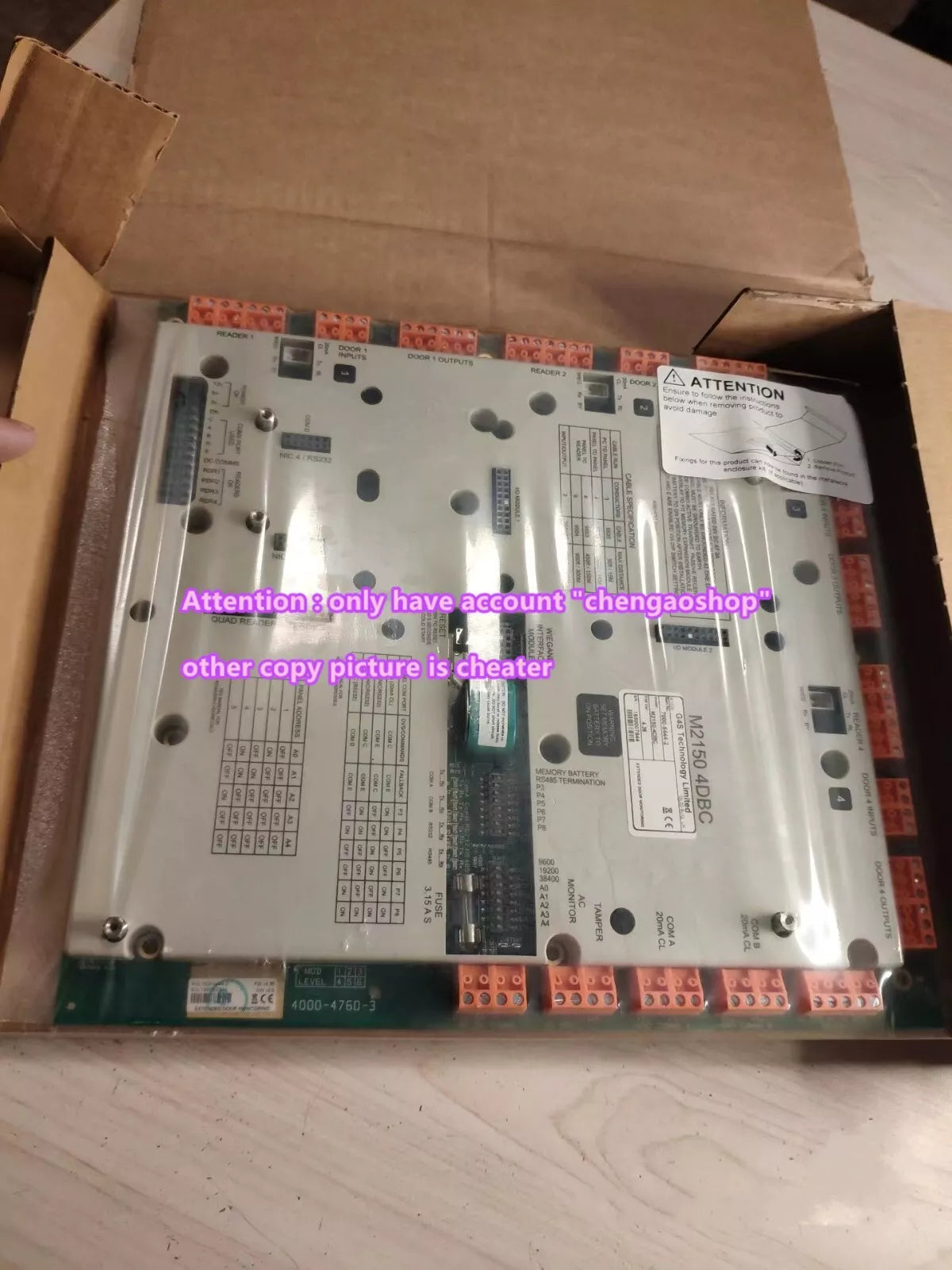 New M2150-4Dc Controller by FedEx or DHL #N5161 Yf Direct