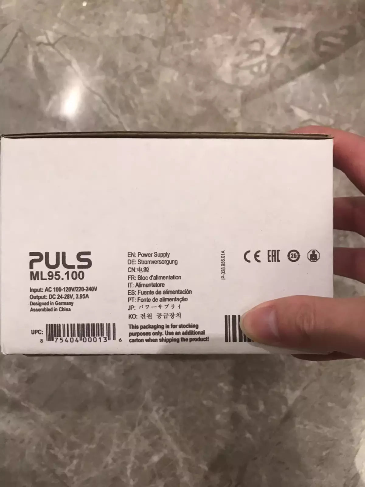 1 Pc New Ml95.100 Power by DHL or Fedex#B344r Cl