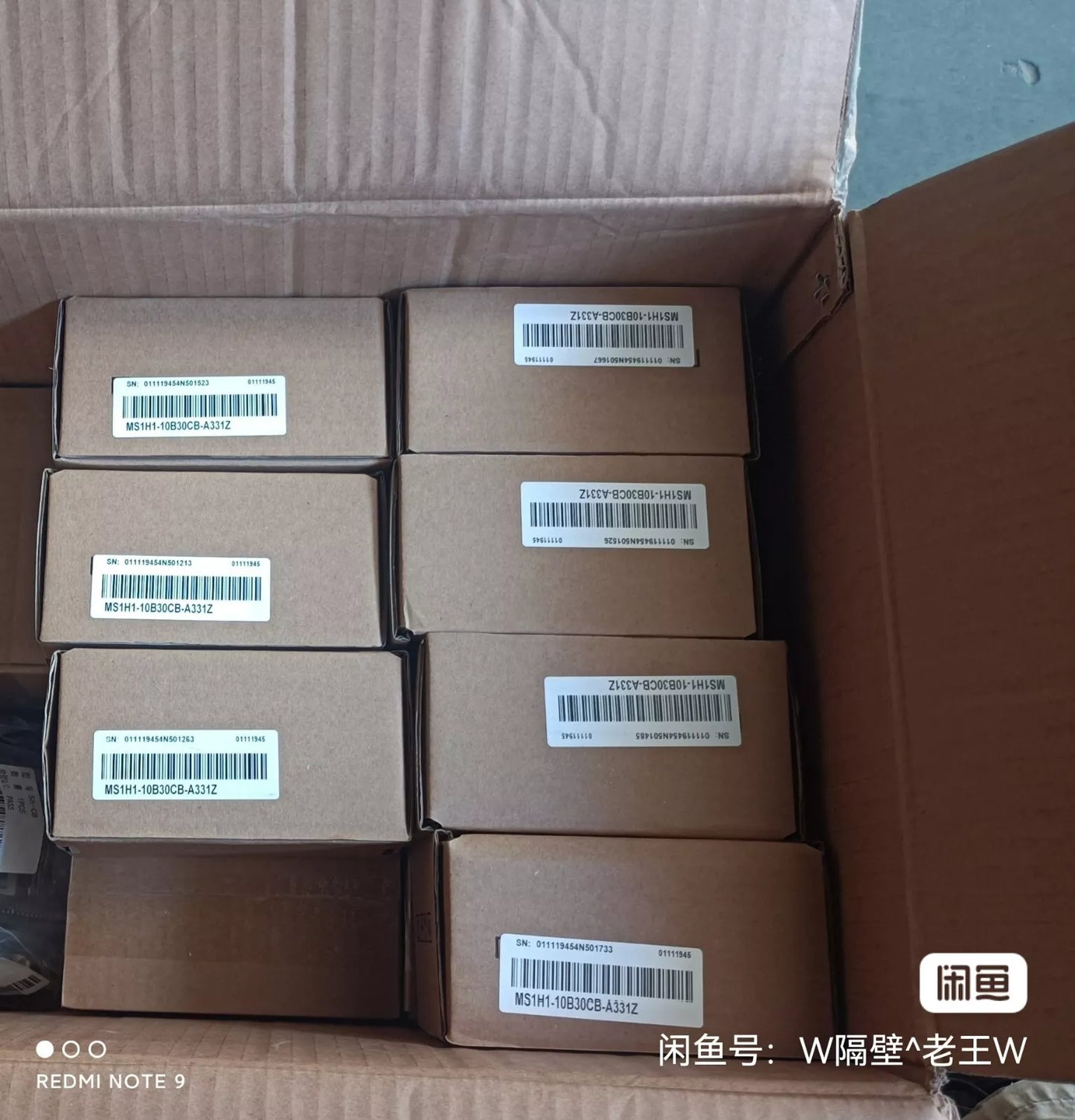 1 Pc New Servo Motor Ms1h1-10B30cb-A331z by DHL or Fedex#B3940 Cl