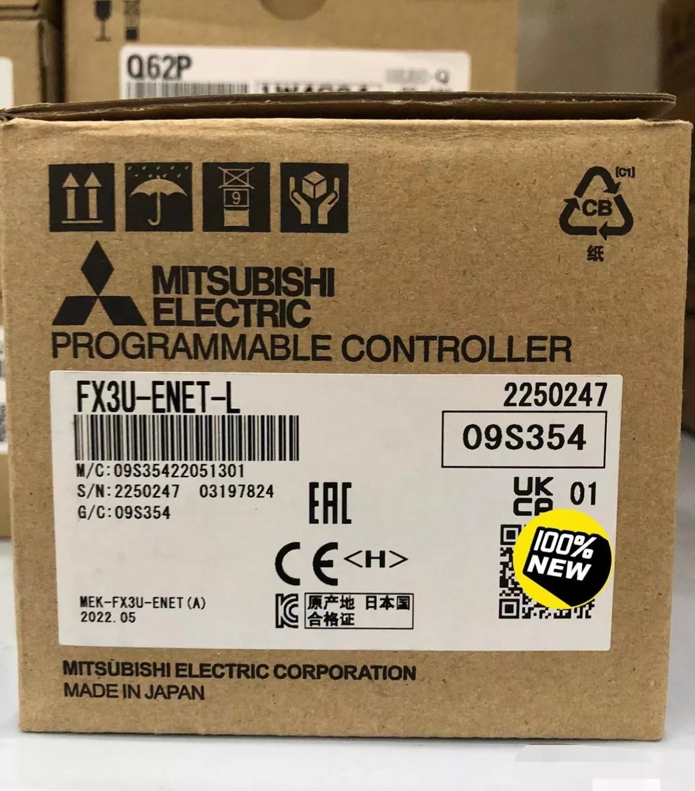 New Fx3u-Enet-L Module by DHL or FedEx #V5ei Ch