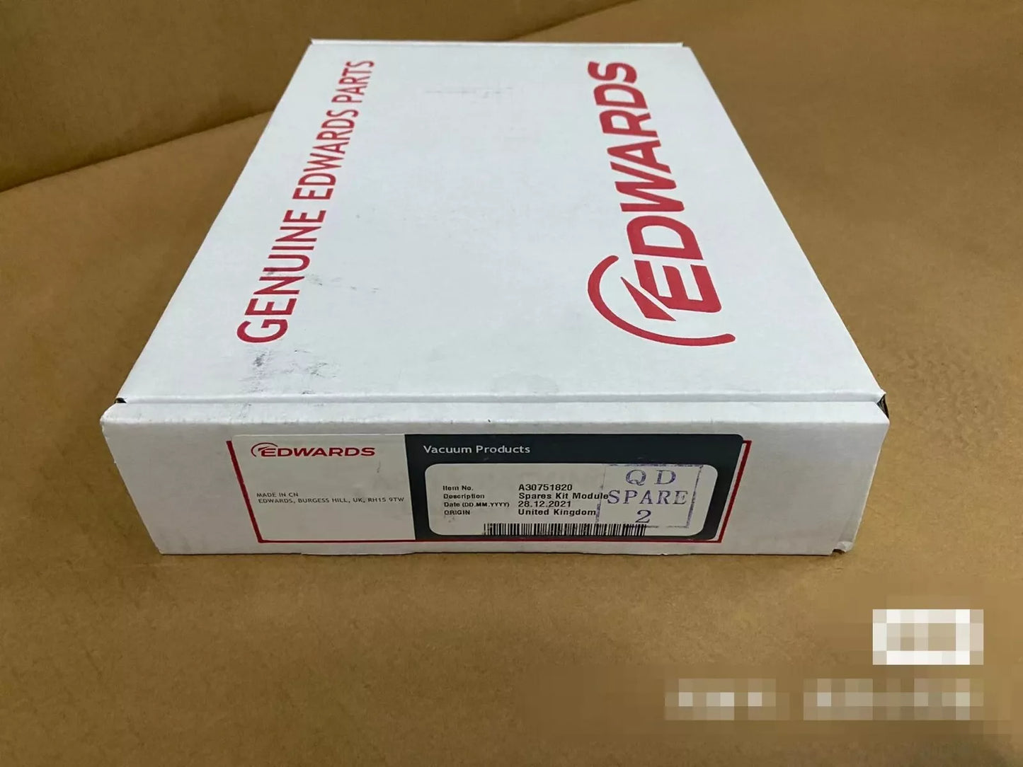 New A30751820 Spares Kit Module by DHL or FedEx #V8ac Ch