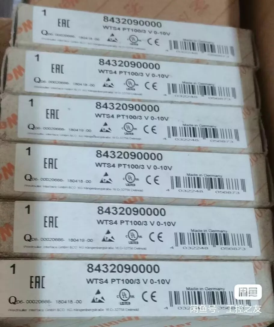 1 Pc New Wts4 Pt100/3 V 0-10V Isolator by DHL or FedEx #B6478 Cl