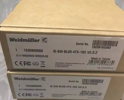 1 Pc New Industrial Switch Ie-Sw-Bl05-4Tx-1Sc by DHL or Fedex#B3525 Cl Sourcing