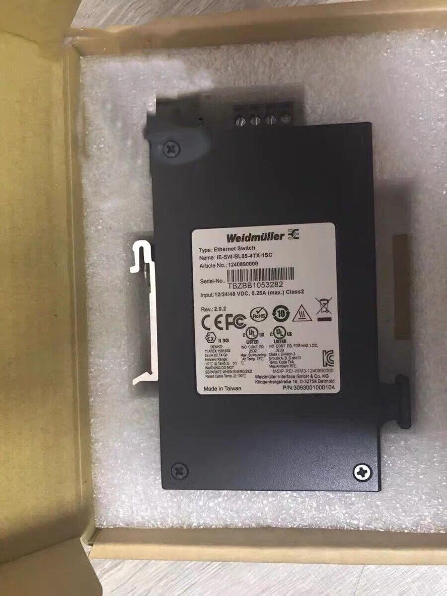 1 Pc New Industrial Switch Ie-Sw-Bl05-4Tx-1Sc by DHL or Fedex#B3525 Cl Sourcing