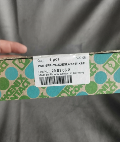 1 Pc New Safety Relay Psr Spp 24Uc Esl4 3X1 1X2 B by DHL or Fedex#B2716 Cl