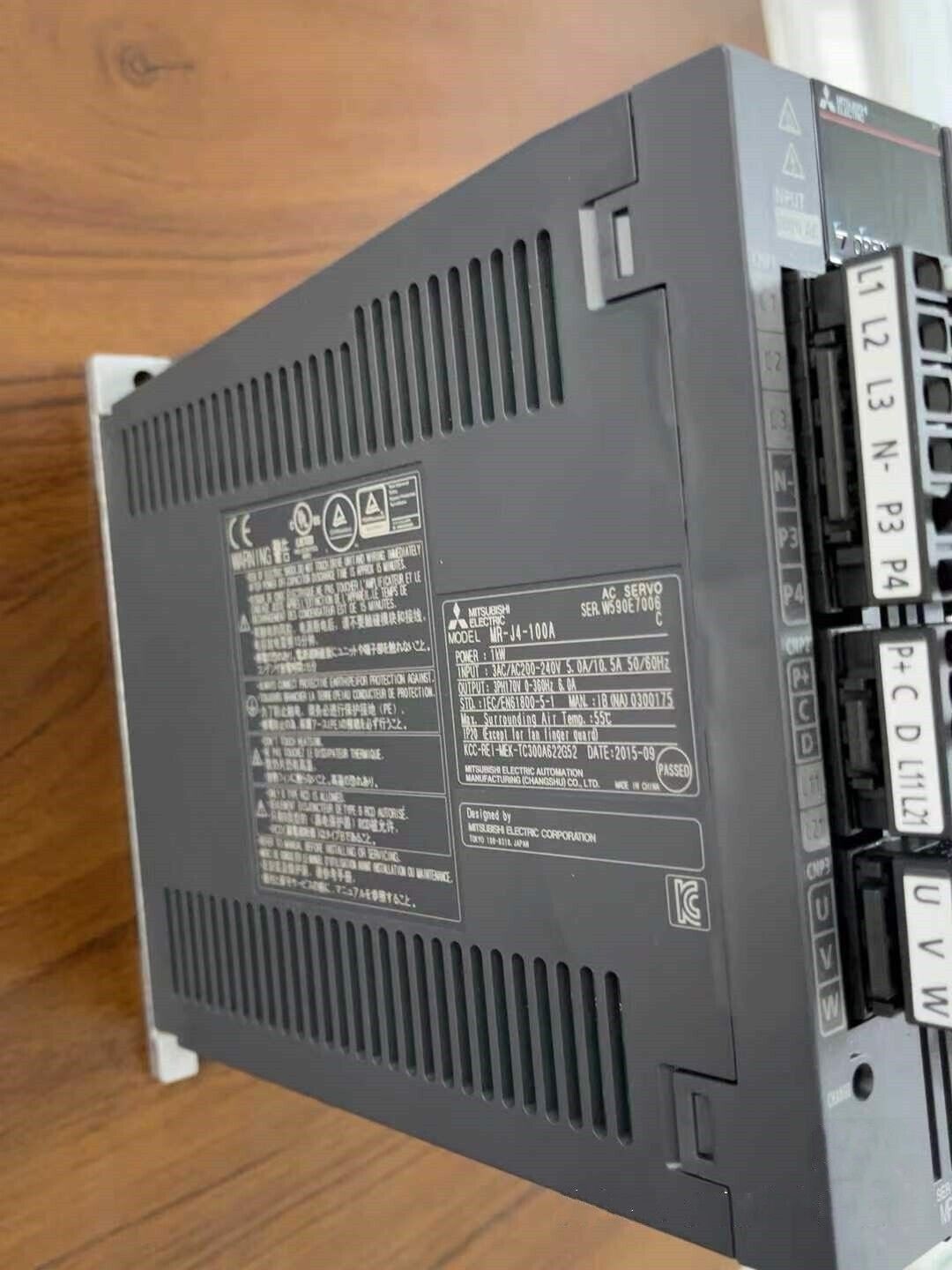 New Mr-J4-100A Servo Driver (By FedEx or DHL 90Days Warranty) #N1669 Yf