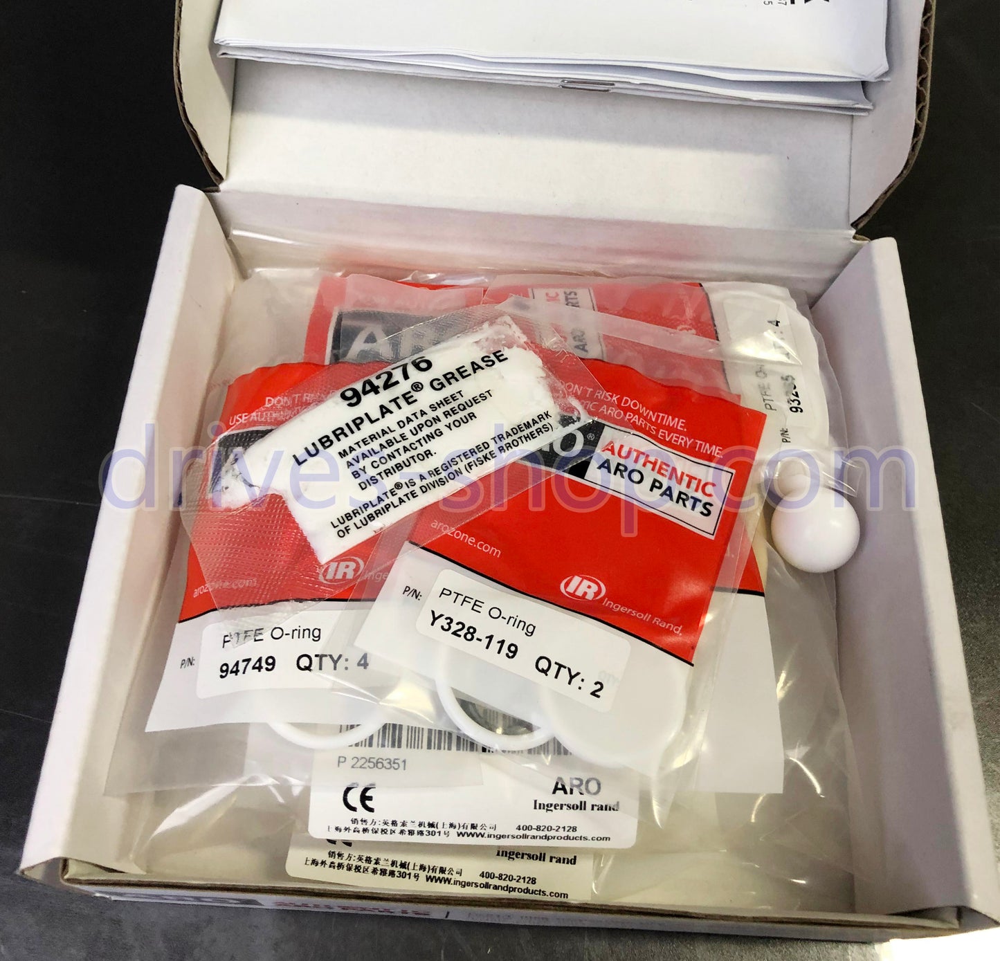 ARO 66605H-244 لمجموعة إصلاح مضخة الحجاب الحاجز انجرسول راند المرجع #637140-44 