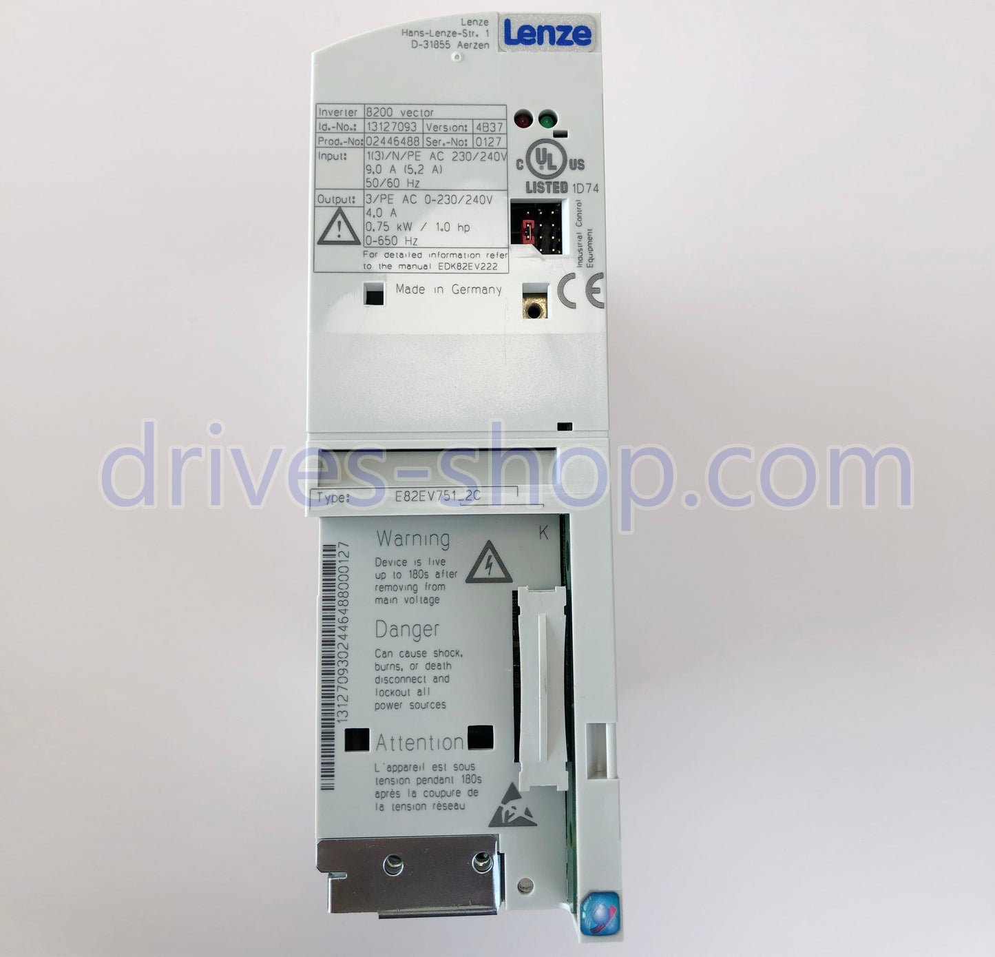 LENZE E82EV751K2C Inverter