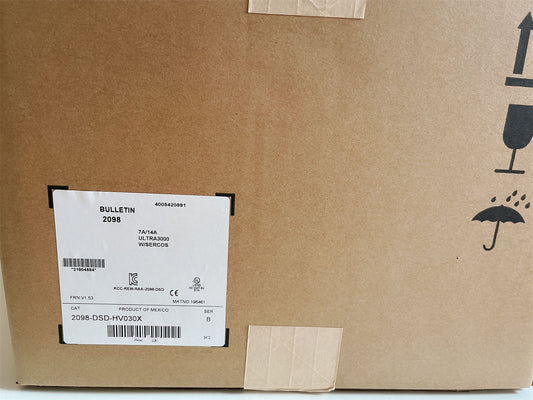 New Allen Bradley 2098-DSD-HV030X BULLETIN 2098 7A/14A ULTRA 3000 W/SERCOS In Stock