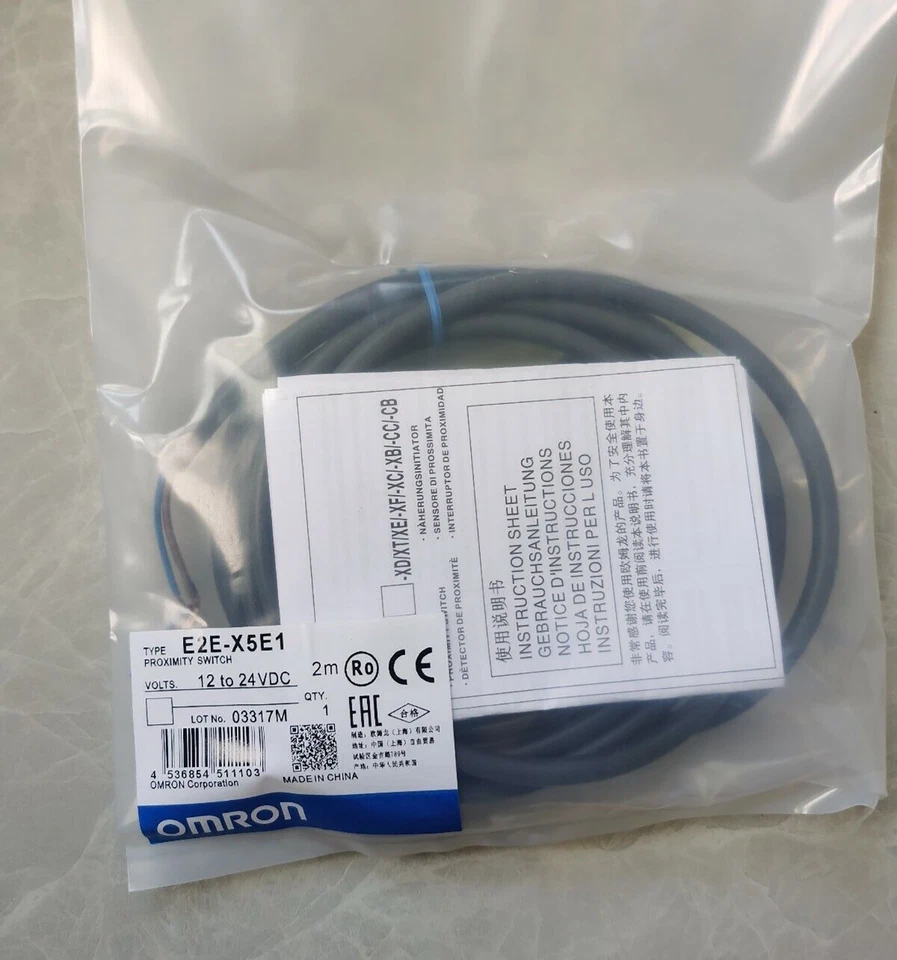 100% New For Omron E2E-X5E1 Proximity Switch Fast Ship