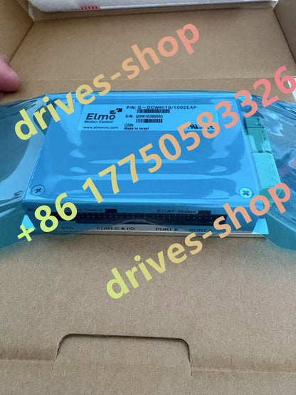 100% New ELMO G-DCTRO1/400EES Servo Drive In Box DHL Expedited Shipping