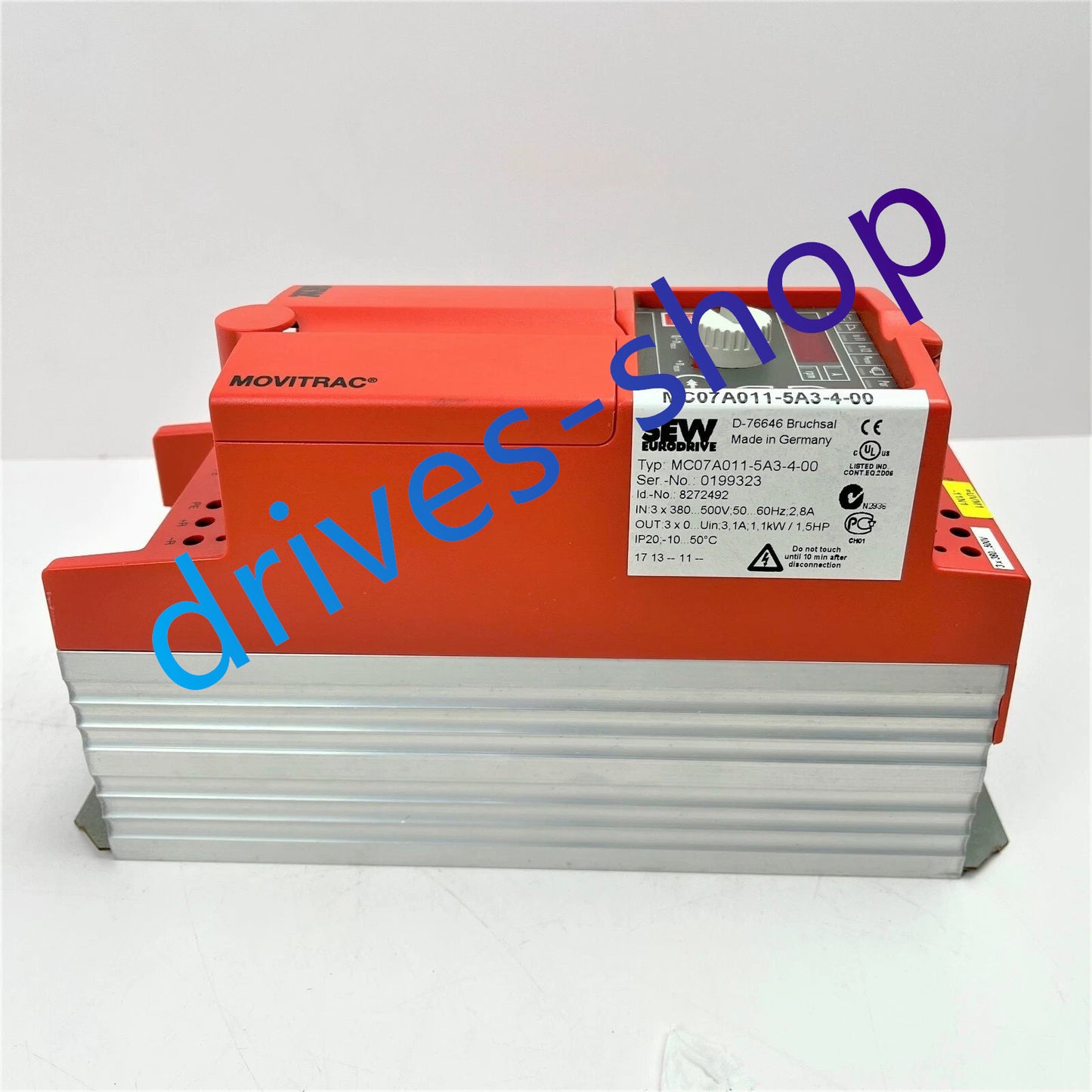 100% New SEW MC07A011-5A3-4-00 Servo Drive In Box DHL Expedited Shipping