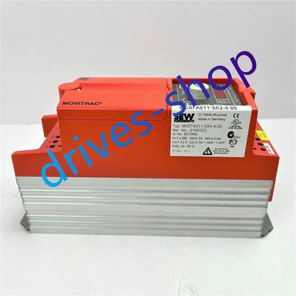 100% New SEW MC07A011-5A3-4-00 Servo Drive In Box DHL Expedited Shipping