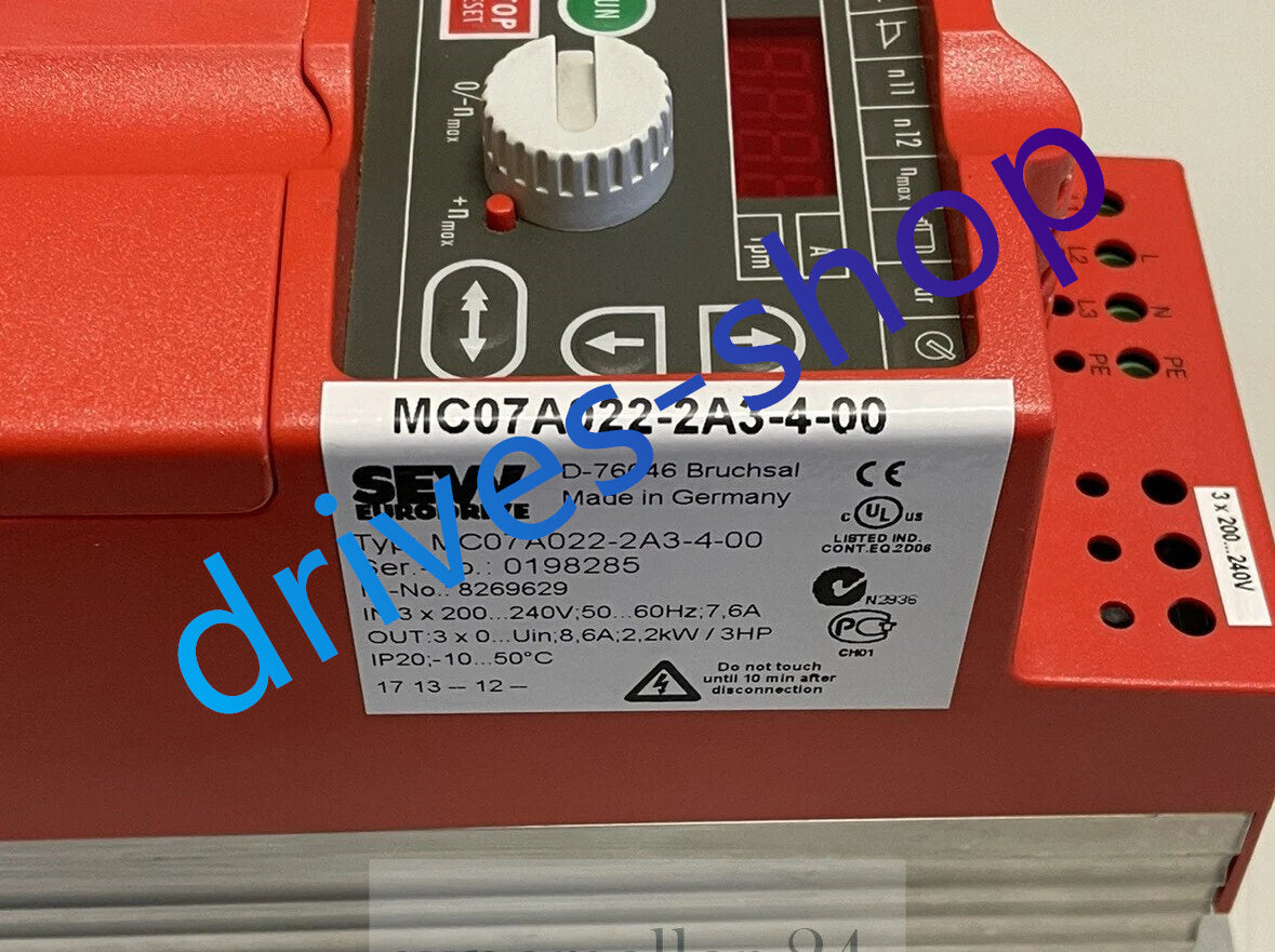 100% New SEW MC07A015-5A3-4-00 Servo Drive In Box DHL Expedited Shipping