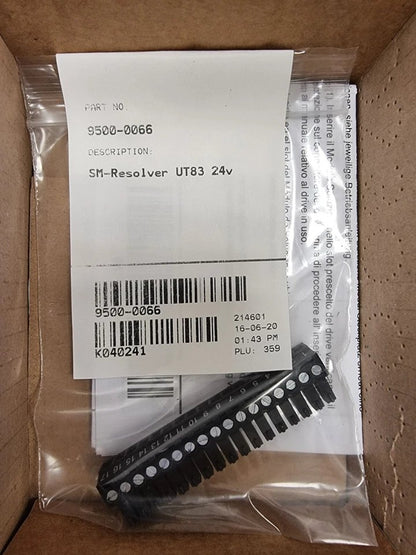 New Emerson SM-Resolver Servo Drive