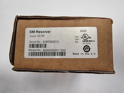 New Emerson SM-Resolver Servo Drive