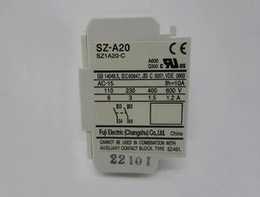 100% New For Fuji Electric SZ-A20 Auxiliary Contact Block Fast Ship