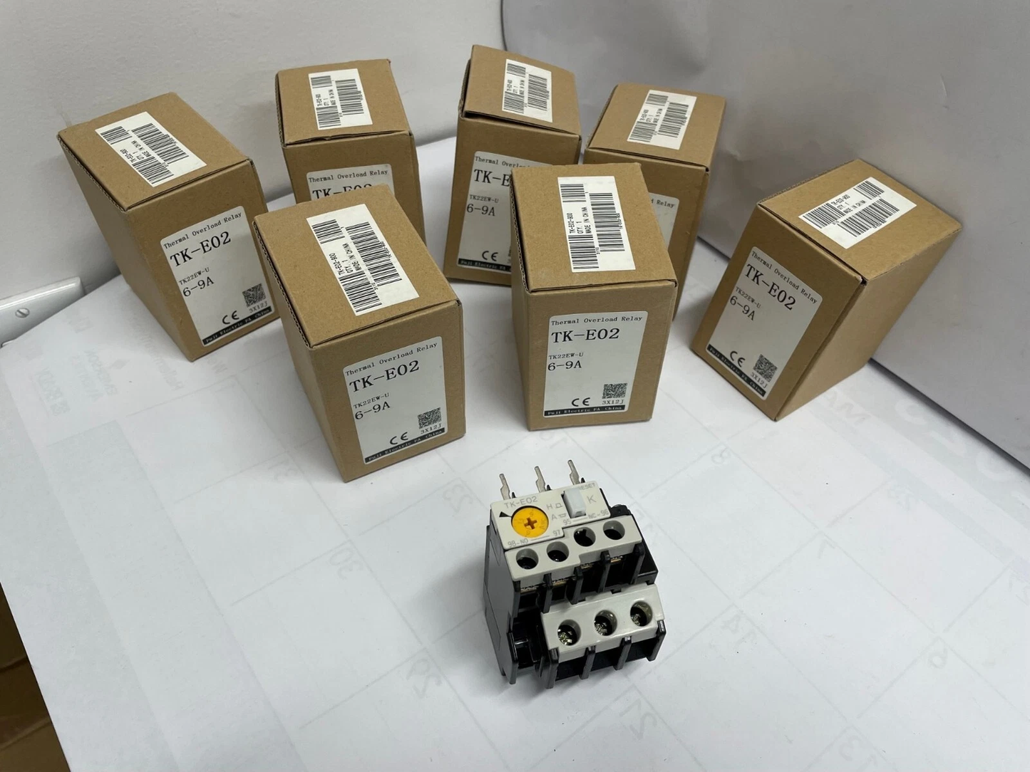 1PC Fuji Electric TK-E02 6-9A Thermal Overload Relay