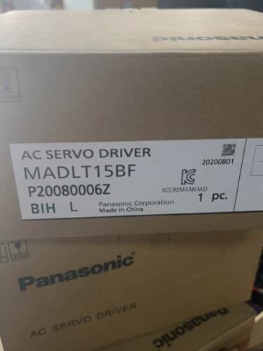 100% New In Box MADLT15BF Panasonic AC Servo Drive Via Fedex One Year Warranty
