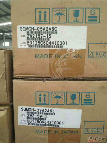1PC New In Box Yaskawa SGMGH-55A2A6C Servo Motor SGMGH55A2A6C Via DHL