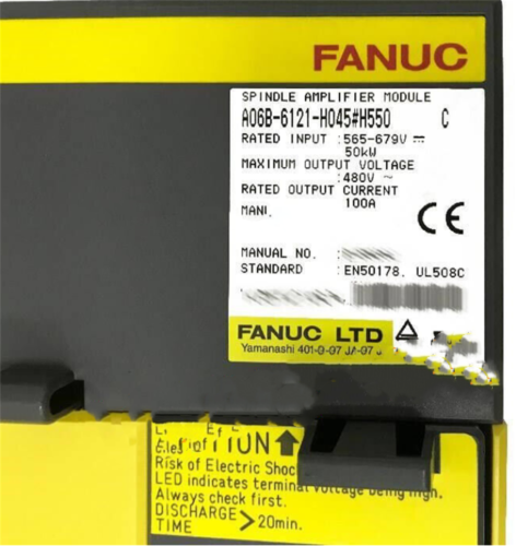 1PC New In Box FANUC A06B-6121-H045#H550 Servo Drive Via DHL