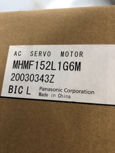1PC New Panasonic MHMF152L1G6M Servo Motor Via DHL One Year Warranty