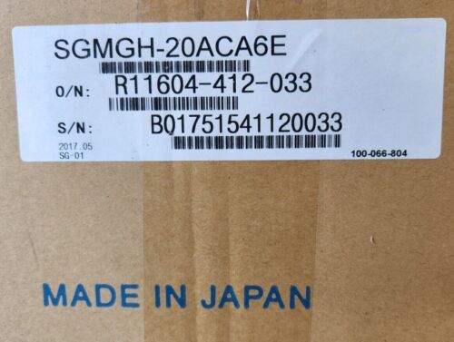 1PC New In Box Yaskawa SGMGH-20ACA6E Servo Motor SGMGH20ACA6E Via DHL
