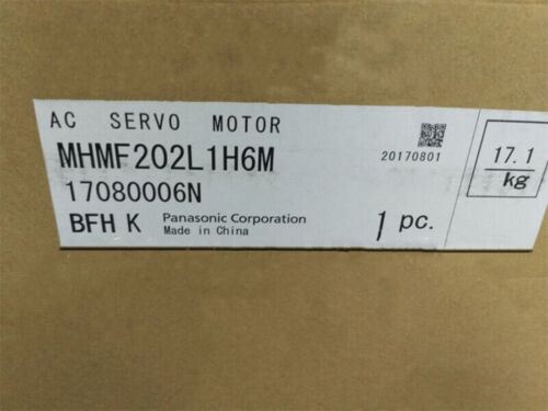 1PC New MHMF202L1H6M Servo Motor DHL Expedited Ship One Year Warranty