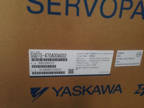 1PC New Yaskawa SGD7S-470A00A002Servo Drive SGD7S-470A00A002 Via DHL