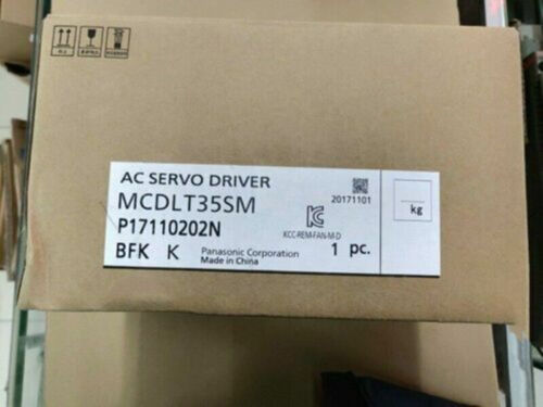 100% New In Box MCDLT35SM Panasonic AC Servo Drive Via Fedex One Year Warranty