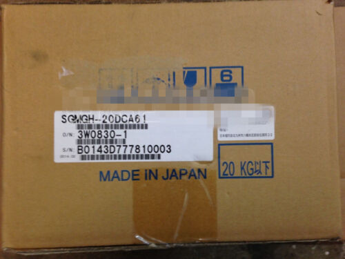 1PC New In Box Yaskawa SGMGH-20DCA61 Servo Motor SGMGH20DCA61 Via DHL